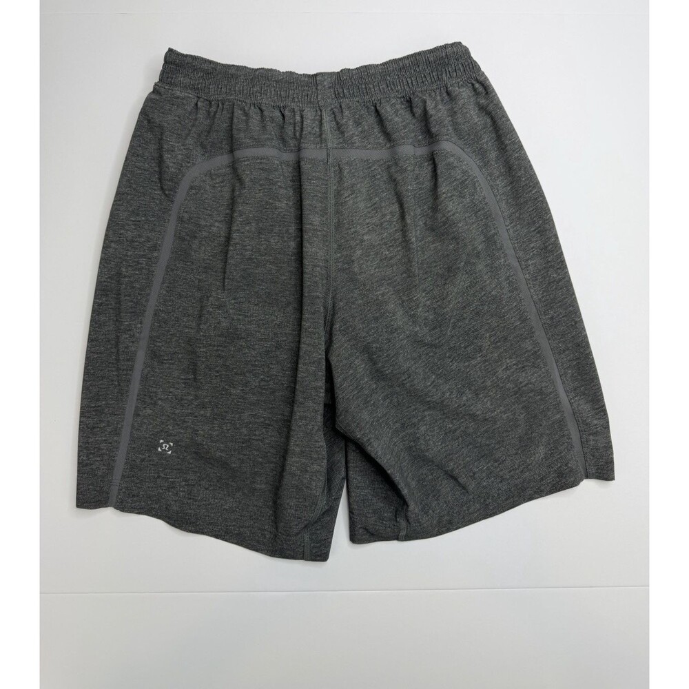Lululemon Athletic Shorts Mens Gray Stretch Performance Running Training Size S